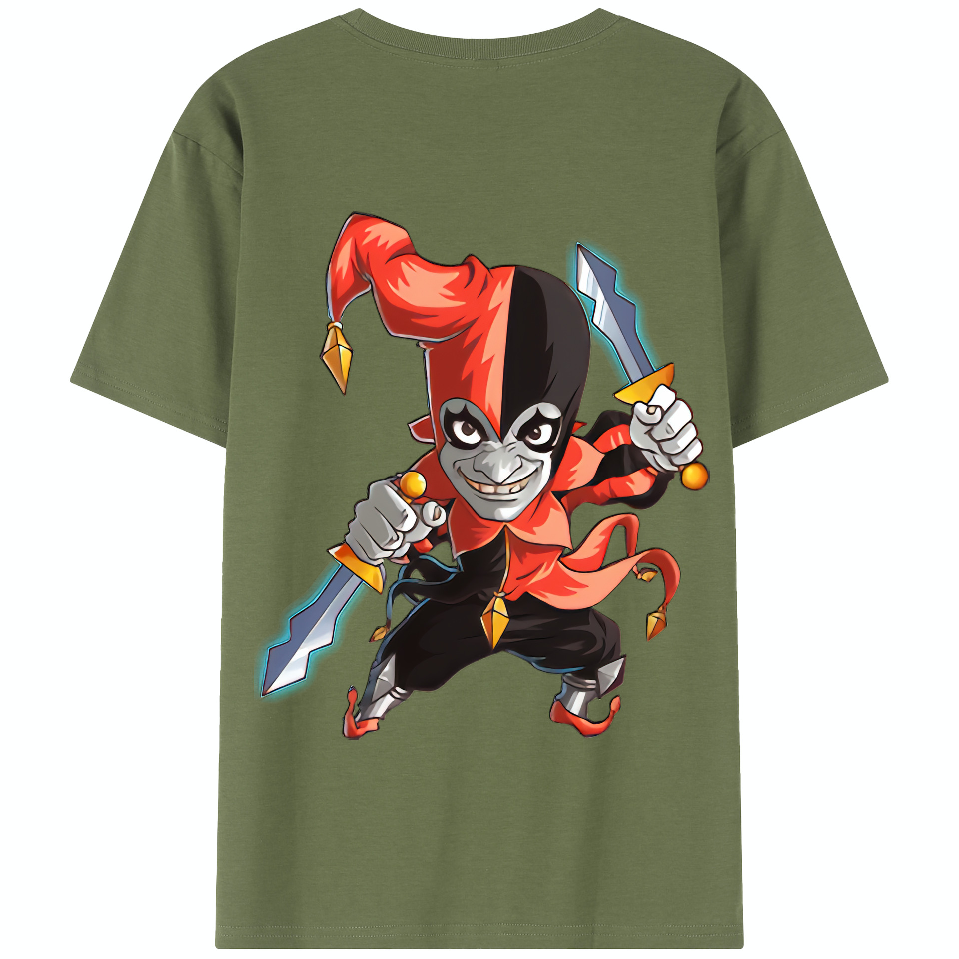 リーグ・オブ・レジェンド League of Legends LOL 綿100％半袖Tシャツ（背面プリント）